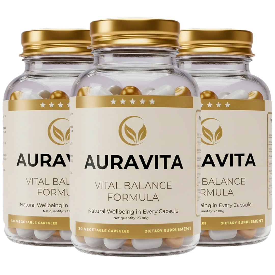 AuraVita™ | 3 FĽAŠE